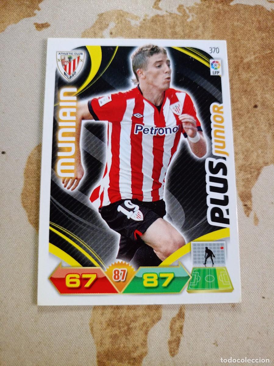 Cartes &agrave; collectionner de Football: # PLUS Junior 370 MUNIAIN Adrenalyn 2011-12