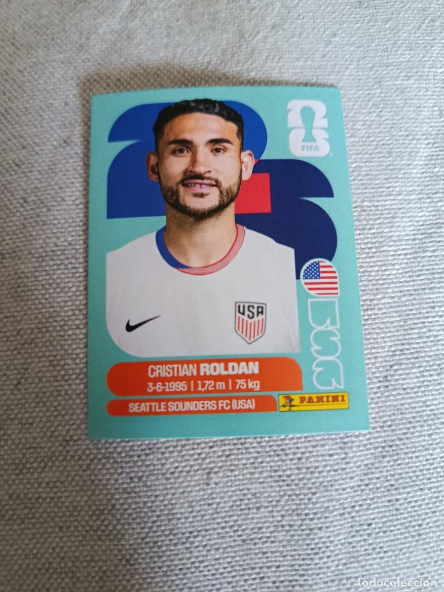 Cromos de F&uacute;tbol: Panini Mundial 2026 Estados Unidos-Mexico. 11- Roldan. Estados Unidos. Nunca pegado.