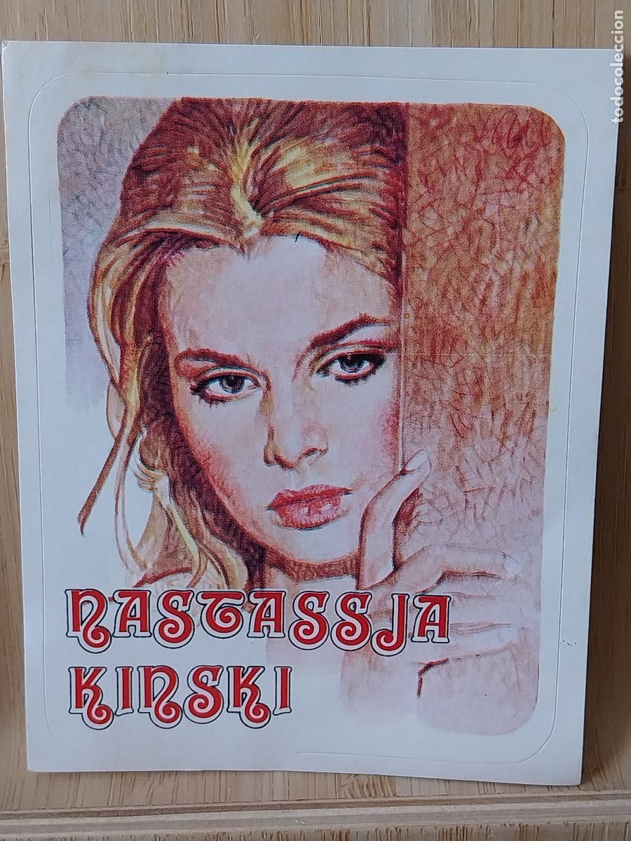 Cromos de F&uacute;tbol: NASTASSJA KINSKI NATASHA PANINI STICKERS CROMO A&Ntilde;O 1980 SIN PEGAR NUNCA ORIGINAL 9.6X7.6CMS