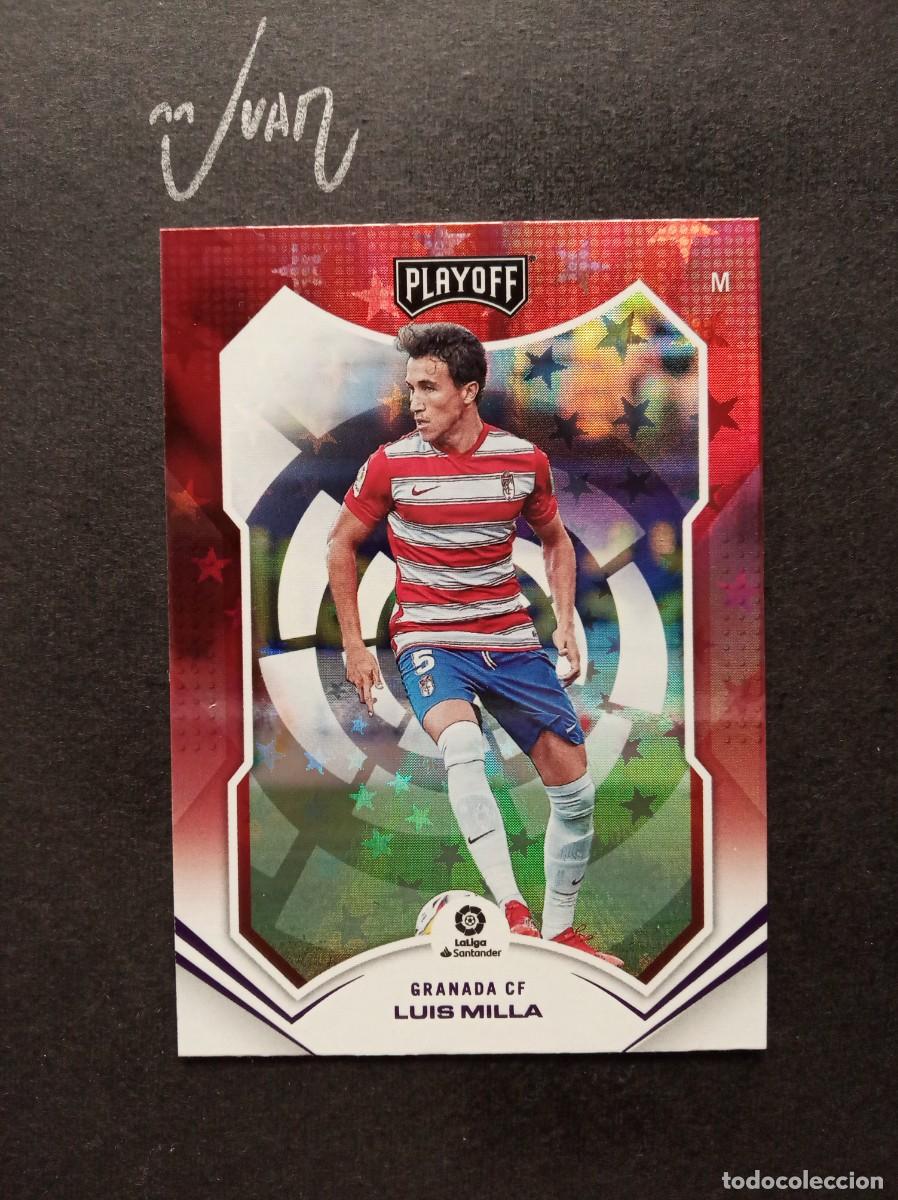 Cartes &agrave; collectionner de Football: 72 PARALELA PURPLE ASTRO LUIS MILLA GRANADA ⚽ PANINI &reg; CHRONICLES PLAYOFF LIGA 2021 2022 21 22 NUEVO