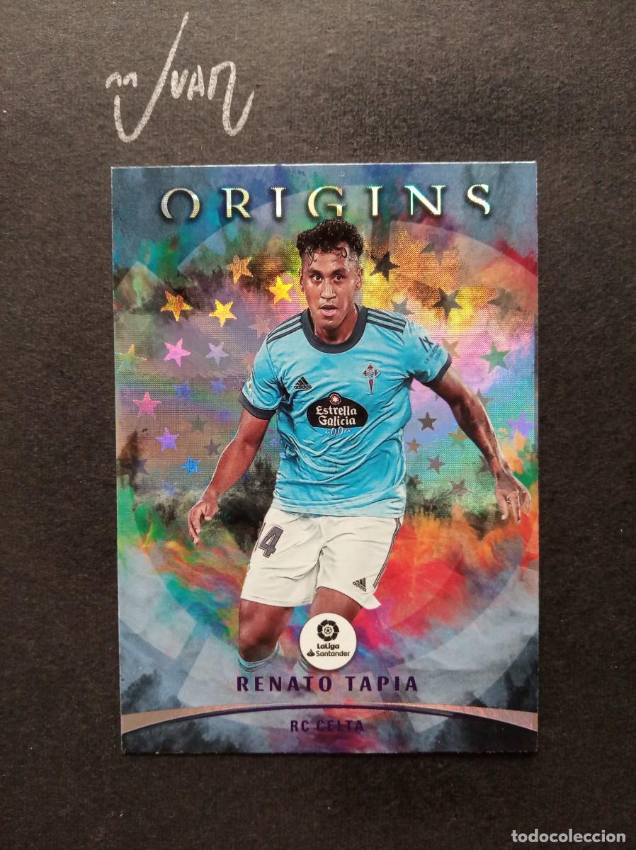 Cartes &agrave; collectionner de Football: 91 PARALELA PURPLE ASTRO RENATO TAPIA CELTA ⚽ PANINI &reg; CHRONICLES ORIGINS LIGA 2021 2022 21 22 NUEVO