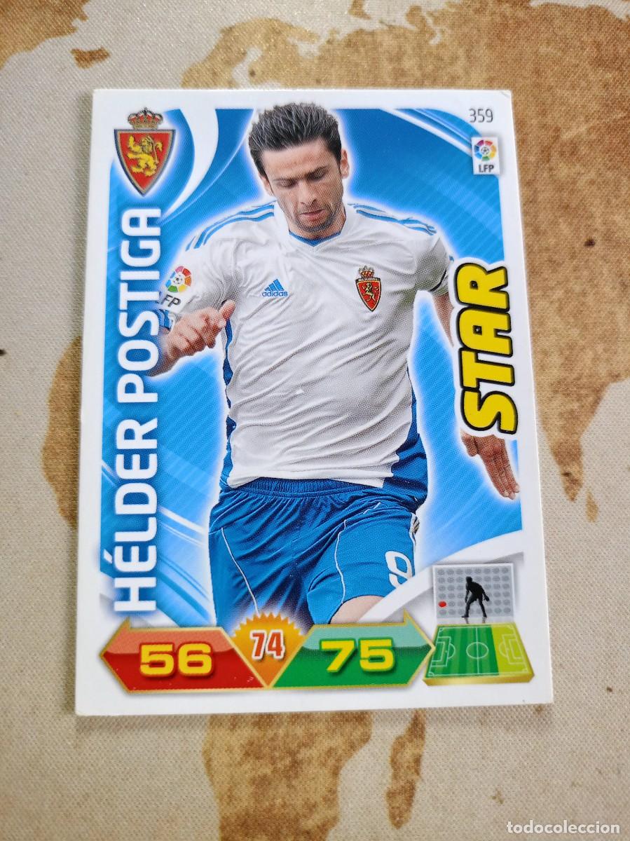 Cromos de F&uacute;tbol: # Zaragoza 359 H&Eacute;LDER POSTIGA Adrenalyn 2011-12