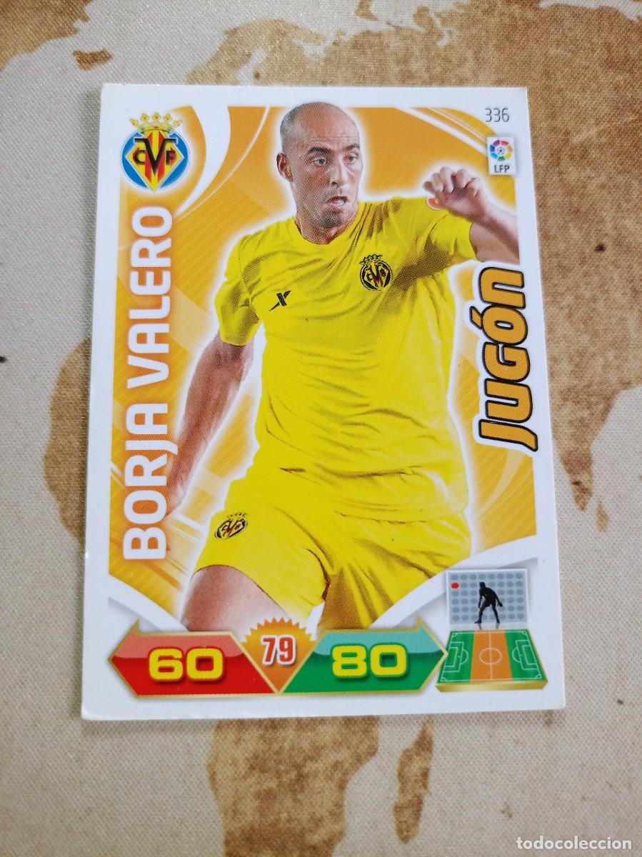 Cromos de F&uacute;tbol: # Villarreal 336 BORJA VALERO Adrenalyn 2011-12