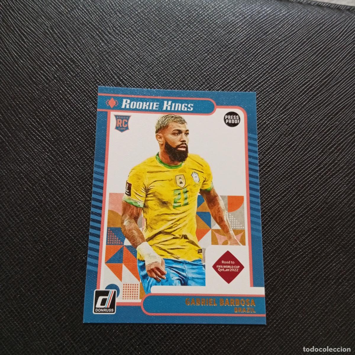 Cromos de F&uacute;tbol: 12 GABRIEL BARBOSA BRASIL DONRUSS SOCCER 21 22 MUNDIAL ROAD TO QATAR 2021 2022 - (MD2002-2) PG31