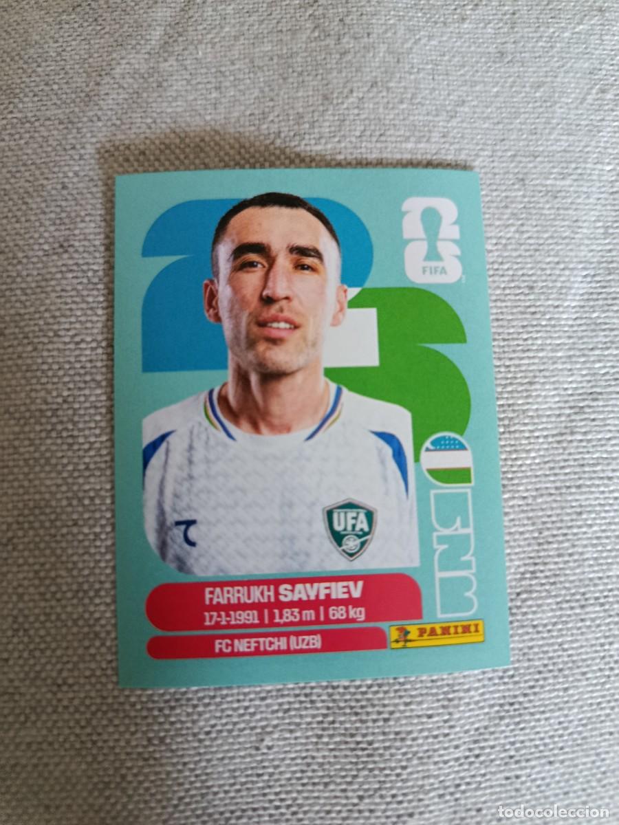 Cromos de F&uacute;tbol: Panini Mundial 2026 Estados Unidos-Mexico. 3- Sayfiev. Uzbekist&aacute;n. Nunca pegado.