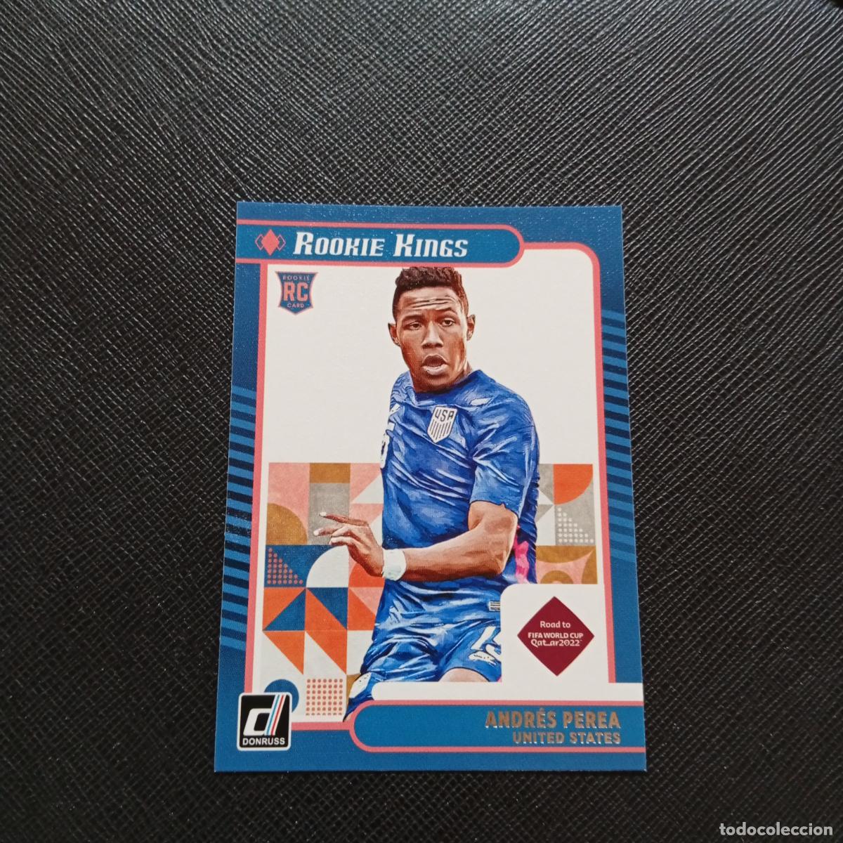 Cromos de F&uacute;tbol: 16 ANDRES PEREA USA DONRUSS SOCCER 21 22 MUNDIAL ROAD TO QATAR 2021 2022 - (MD2002-2) PG31