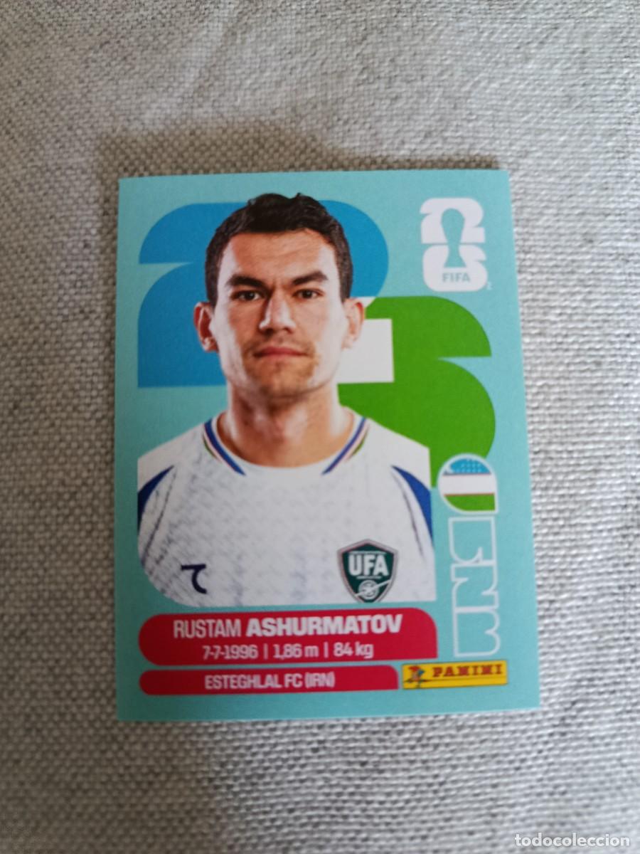 Cromos de F&uacute;tbol: Panini Mundial 2026 Estados Unidos-Mexico. 7- Ashurmatov. Uzbekist&aacute;n. Nunca pegado.