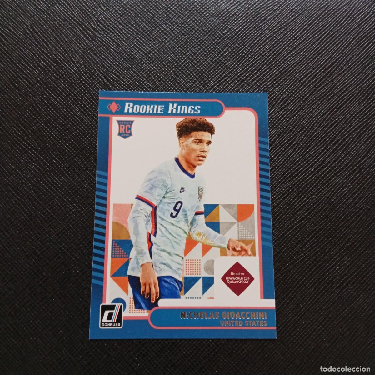 Cromos de F&uacute;tbol: 7 GIOACCHINI USA DONRUSS SOCCER 21 22 MUNDIAL ROAD TO QATAR 2021 2022 - (MD2002-2) PG31