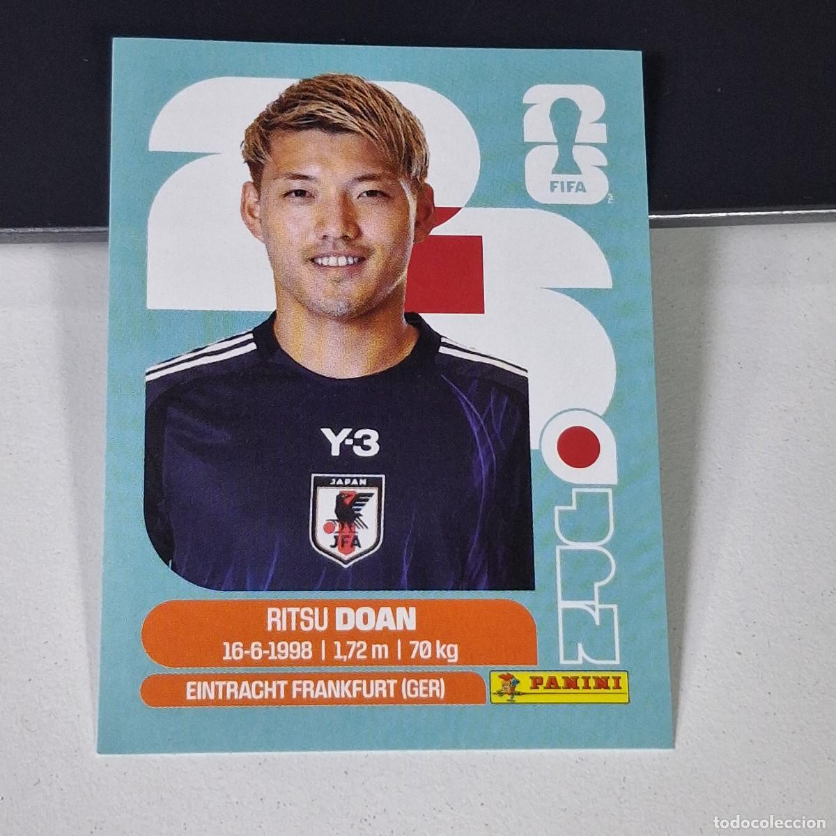 Figurine di Calcio: B9 JPN14 RITSU DOAN 14 JAP&Oacute;N JAPAN JPN MUNDIAL FIFA WORLD CUP 2026 STICKER PANINI