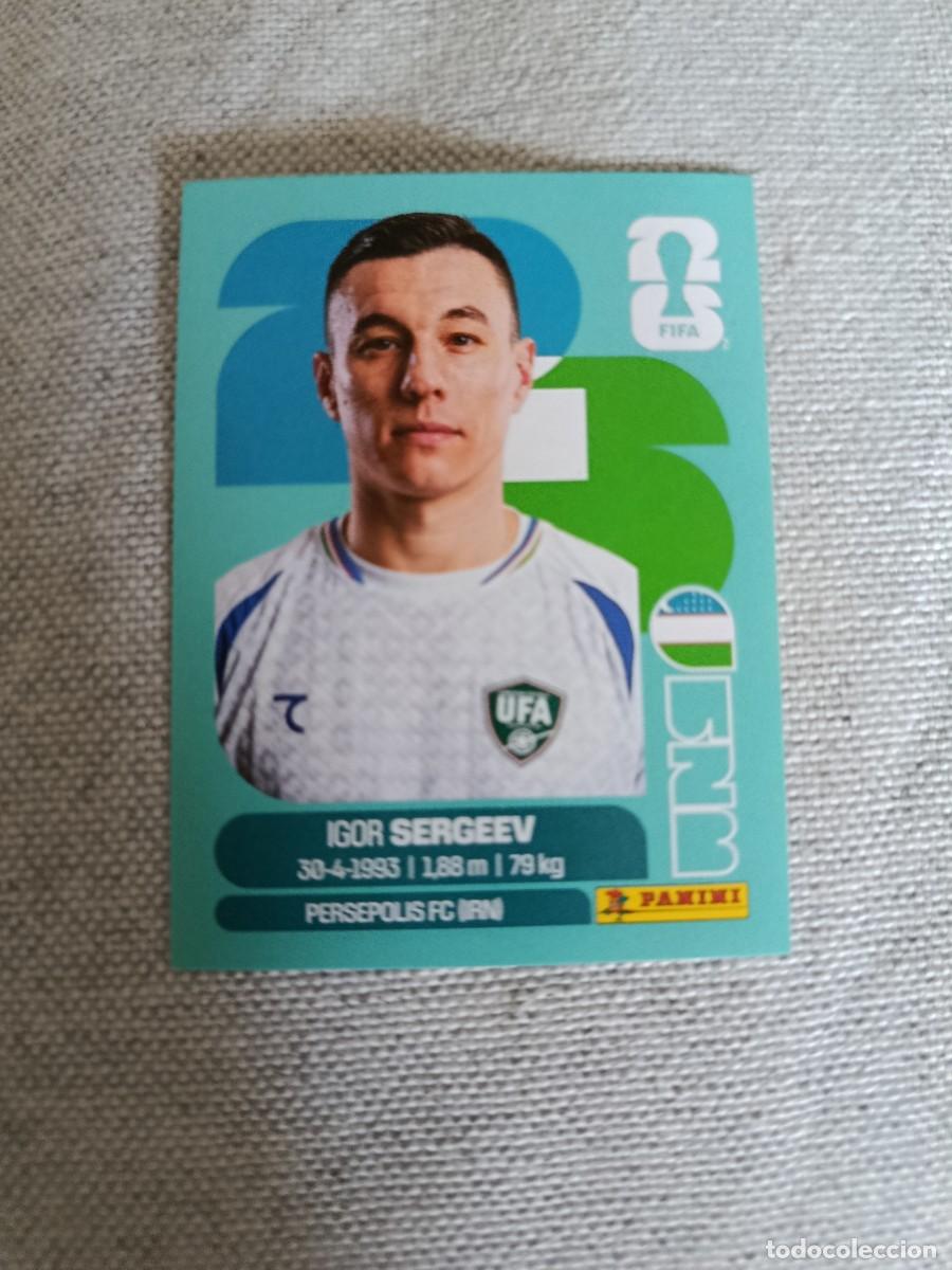 Football Stickers: Panini Mundial 2026 Estados Unidos-Mexico. 19- Sergeev. Uzbekist&aacute;n. Nunca pegado.