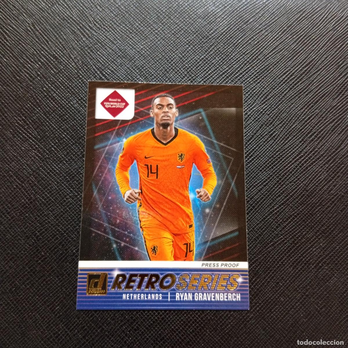 Football Stickers: 11 RYAN GRAVENBERCH HOLANDA DONRUSS SOCCER 21 22 MUNDIAL ROAD TO QATAR 2021 2022 - (MD2002-2) PG31