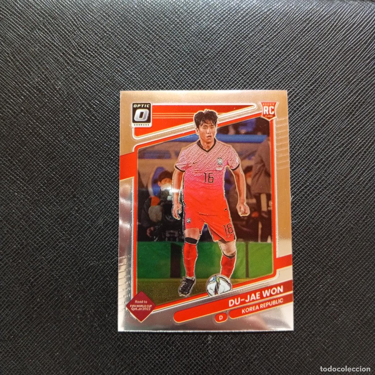 Football Stickers: 140 DU JAE WON KOREA DONRUSS SOCCER 21 22 MUNDIAL ROAD TO QATAR 2021 2022 - (MD2002-2) PG31 BRILLO