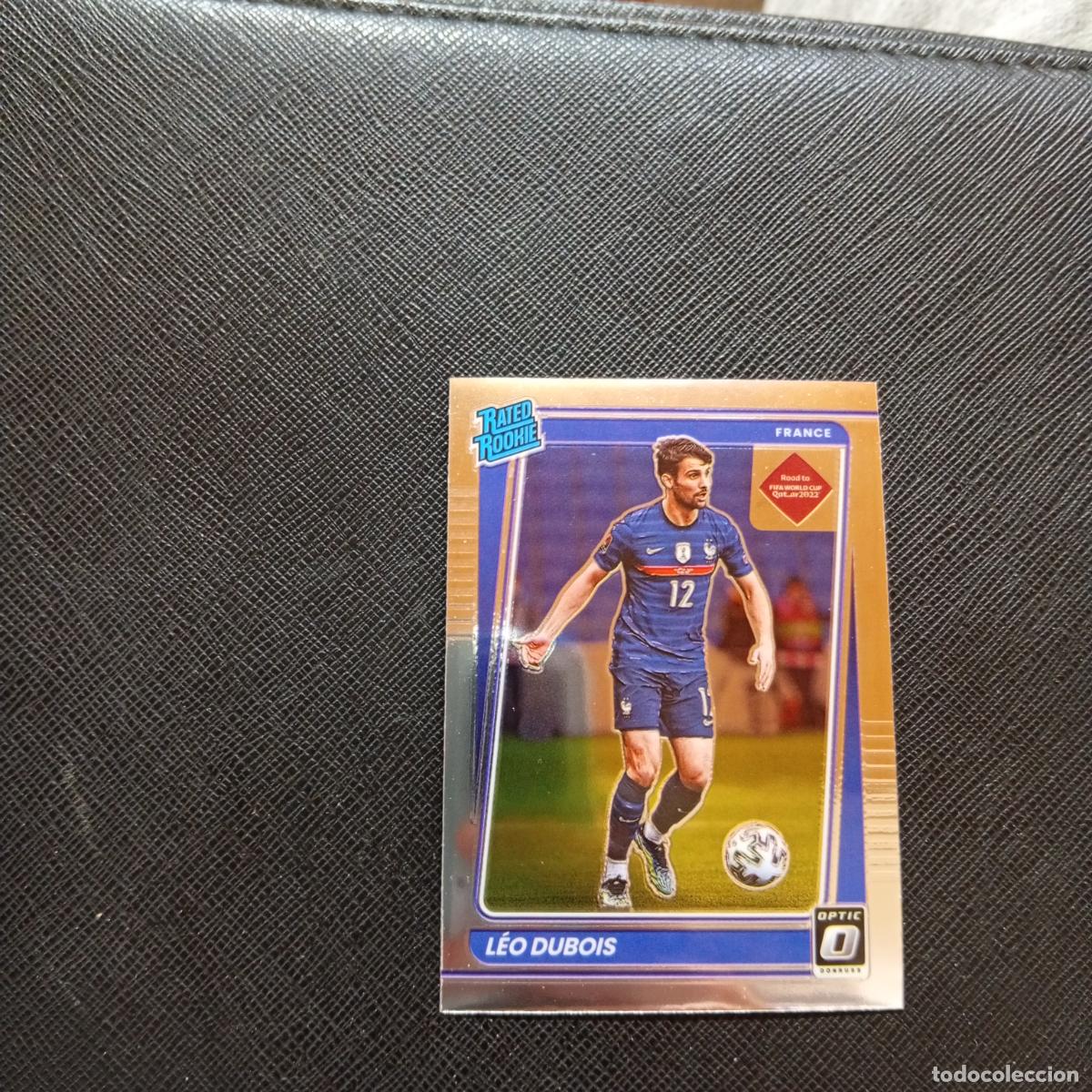 Cartes &agrave; collectionner de Football: 177 LEO DUBOIS FRANCIA DONRUSS SOCCER 21 22 MUNDIAL ROAD TO QATAR 2021 2022 - (MD2002-2) PG31 BRILLO