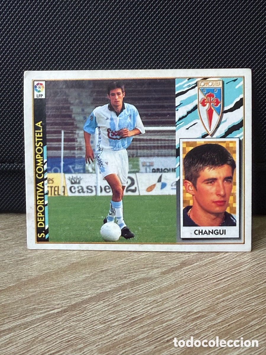Cromos de F&uacute;tbol: LIGA 97 98 - Changui - Compostela - coloca - Ediciones Este