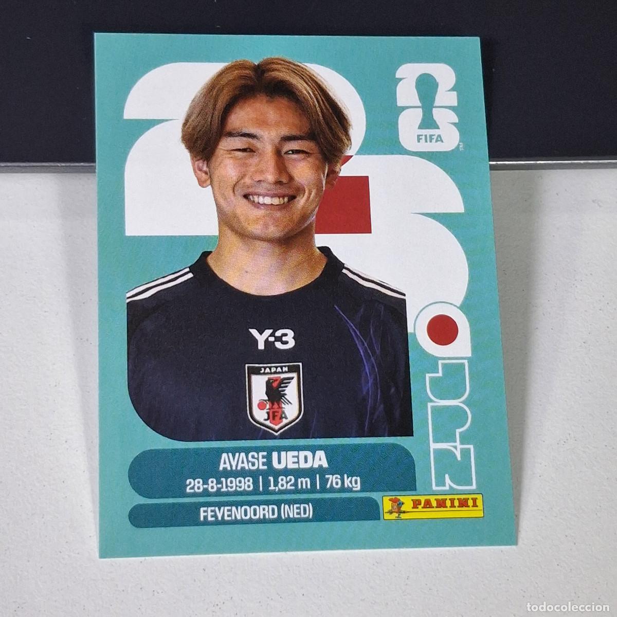 Cromos de F&uacute;tbol: B9 JPN20 AYASE UEDA 20 JAP&Oacute;N JAPAN JPN MUNDIAL FIFA WORLD CUP 2026 STICKER PANINI