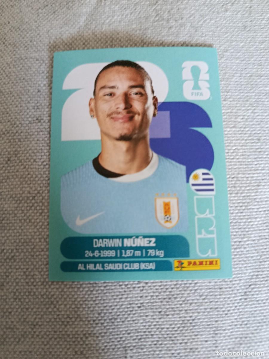 Cromos de F&uacute;tbol: Panini Mundial 2026 Estados Unidos-Mexico. 17- N&uacute;&ntilde;ez. Uruguay. Nunca pegado.