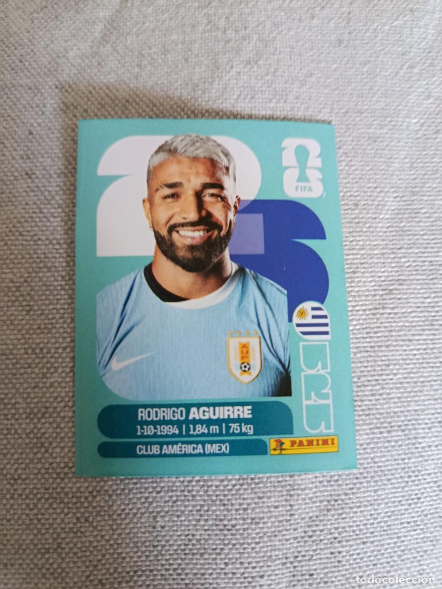 Cromos de F&uacute;tbol: Panini Mundial 2026 Estados Unidos-Mexico. 19- Aguirre. Uruguay. Nunca pegado.