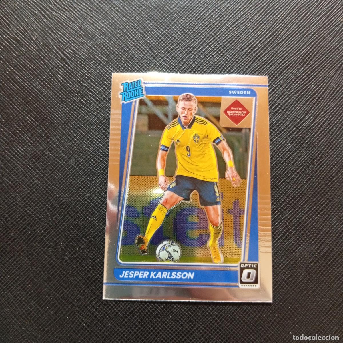 Cromos de F&uacute;tbol: 199 KARLSSON SUECIA DONRUSS SOCCER 21 22 MUNDIAL ROAD TO QATAR 2021 2022 (MD2002-2) PG33 BRILLO