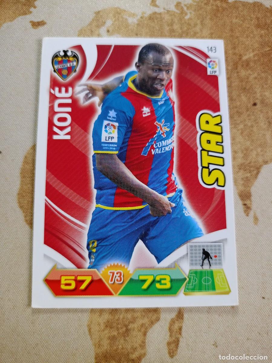 Cromos de F&uacute;tbol: # Levante 143 KON&Eacute; Adrenalyn 2011-12