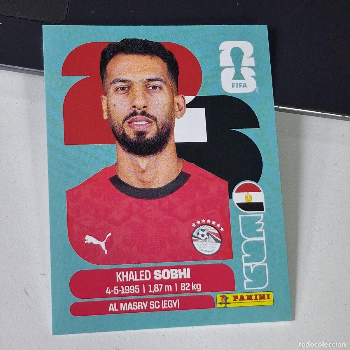 Cromos de F&uacute;tbol: B9 EGY 6 EGY6 KHALED SOBHI EGYPTO EGYPT EGY MUNDIAL FIFA WORLD CUP 2026 STICKER PANINI