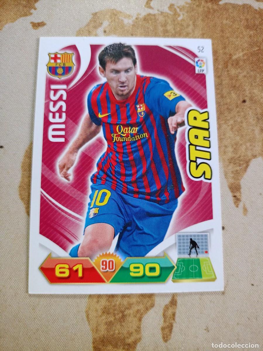 Cromos de F&uacute;tbol: # Barcelona 52 MESSI Adrenalyn 2011-12