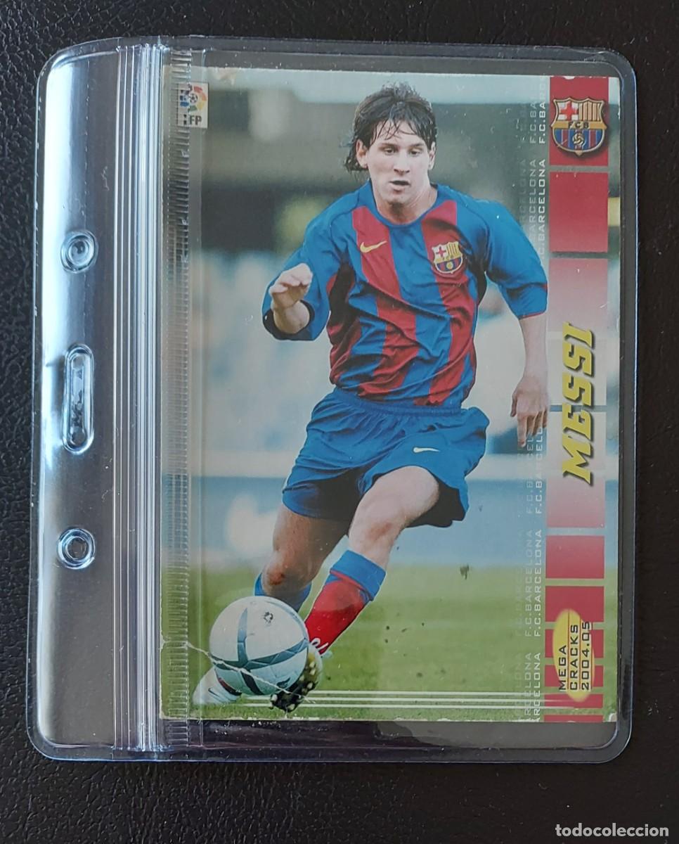 Cartes &agrave; collectionner de Football: Cromo 71 bis Mega Cracks Leo Messi 2004-2005