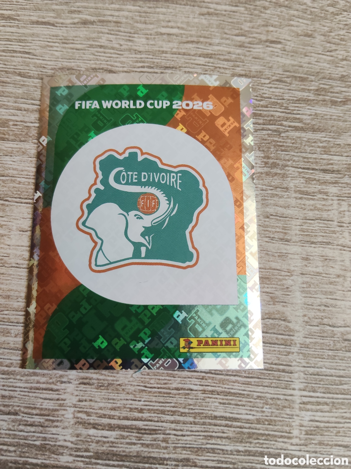 Cartes &agrave; collectionner de Football: Panini mundial 2026 CIV 1 escudo Costa de Marfil