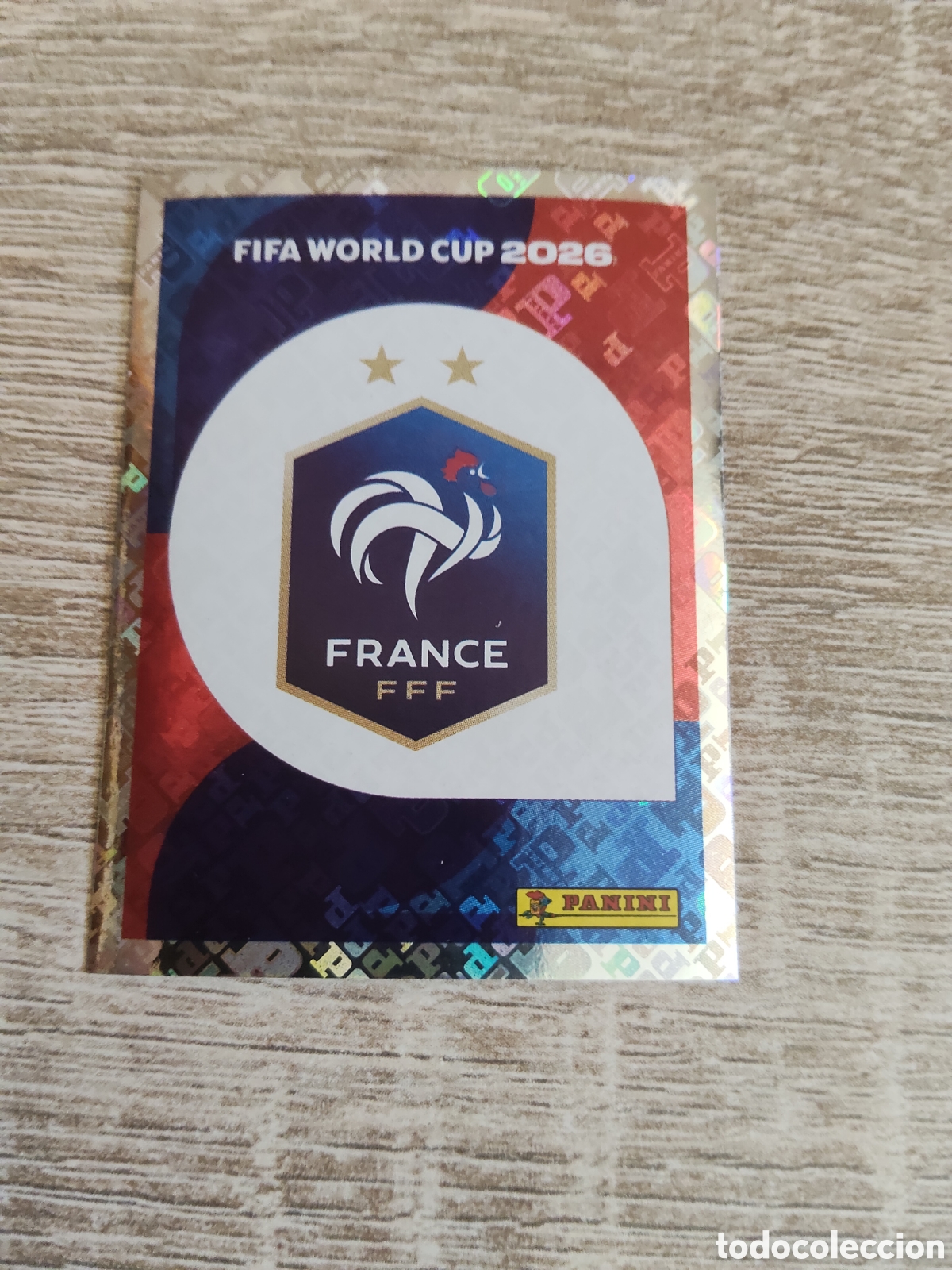 Cromos de Futebol: Panini mundial 2026 FRA 1 escudo Francia