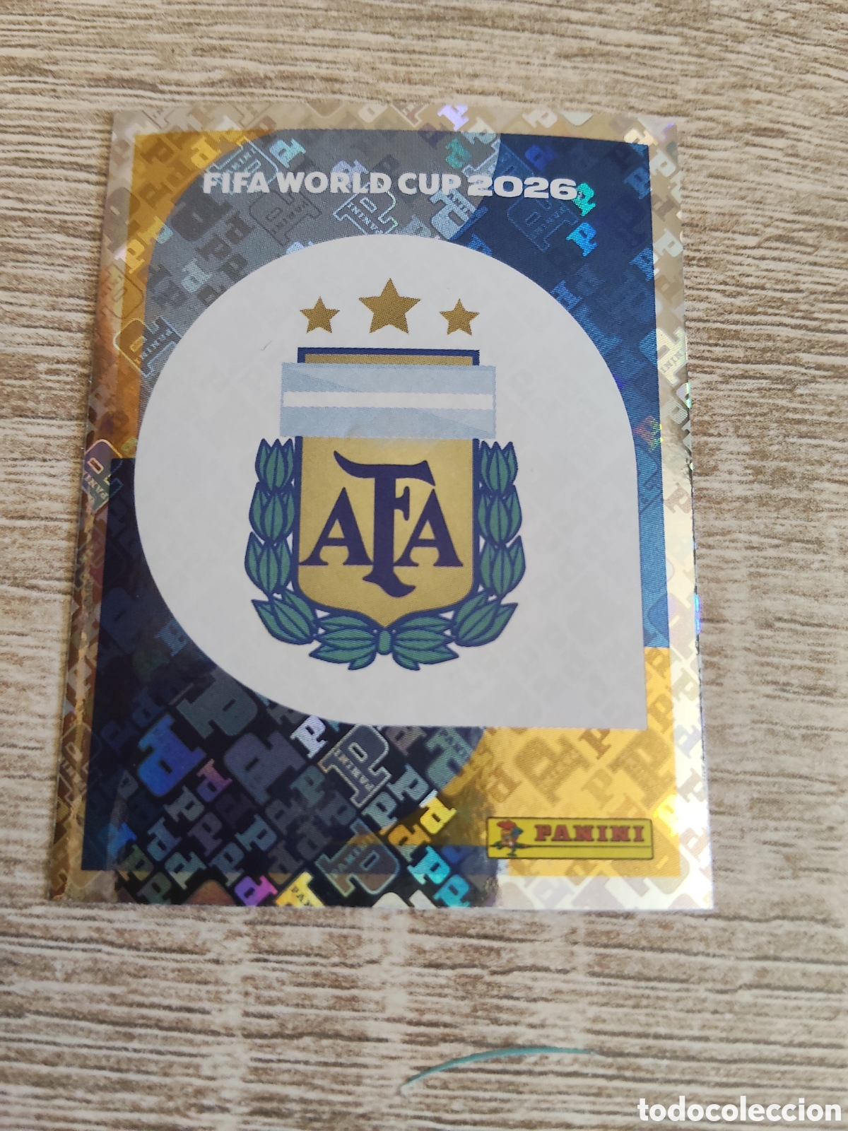 Football Stickers: Panini mundial 2026 ARG 1 escudo Argentina