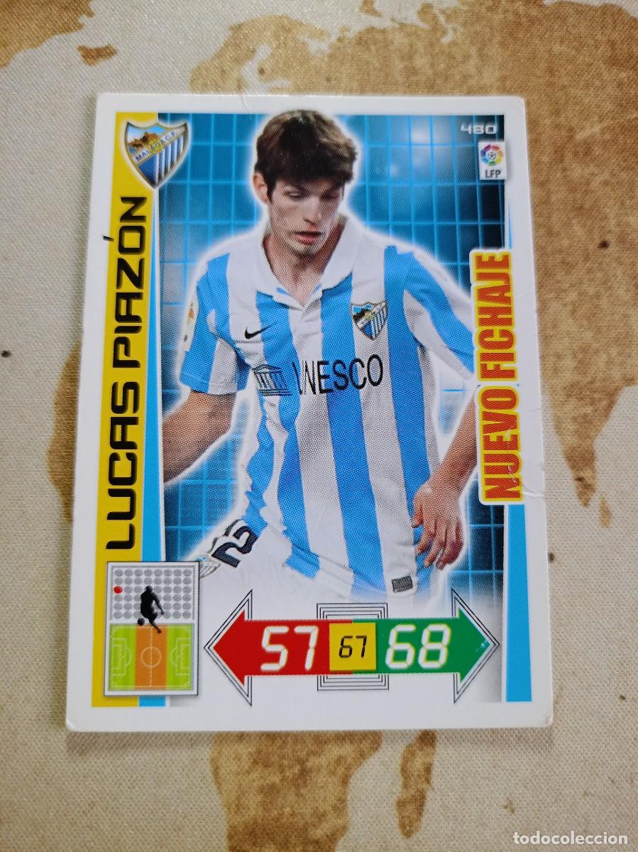 Cromos de F&uacute;tbol: # Nuevo Fichaje 480 LUCAS PIAZ&Oacute;N Adrenalyn 2012-13