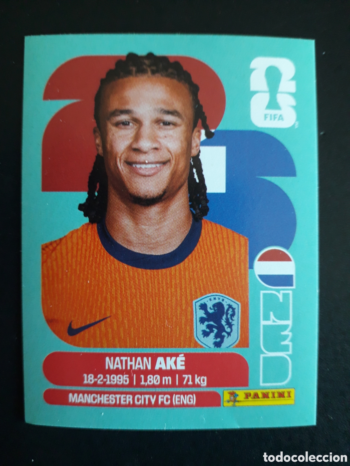 Cromos de F&uacute;tbol: AK&Eacute; HOLANDA/PA&Iacute;SES BAJOS NED 7 MUNDIAL F&Uacute;TBOL 2026 FIFA WORLD CUP PANINI SIN PEGAR PEDIDO M&Iacute;NIMO 3&euro;.
