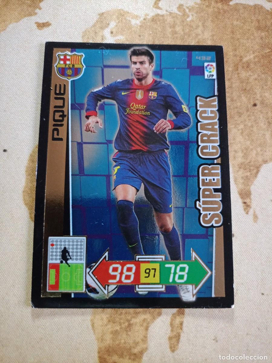 Cromos de F&uacute;tbol: # S&uacute;per Crack 432 PIQU&Eacute; Adrenalyn 2012-13