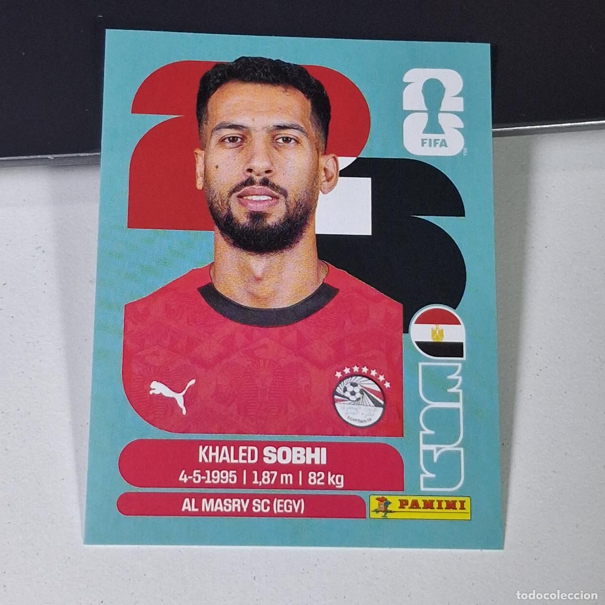 Fu&szlig;ball-Sticker: B9 EGY 6 EGY6 KHALED SOBHI EGYPTO EGYPT EGY MUNDIAL FIFA WORLD CUP 2026 STICKER PANINI