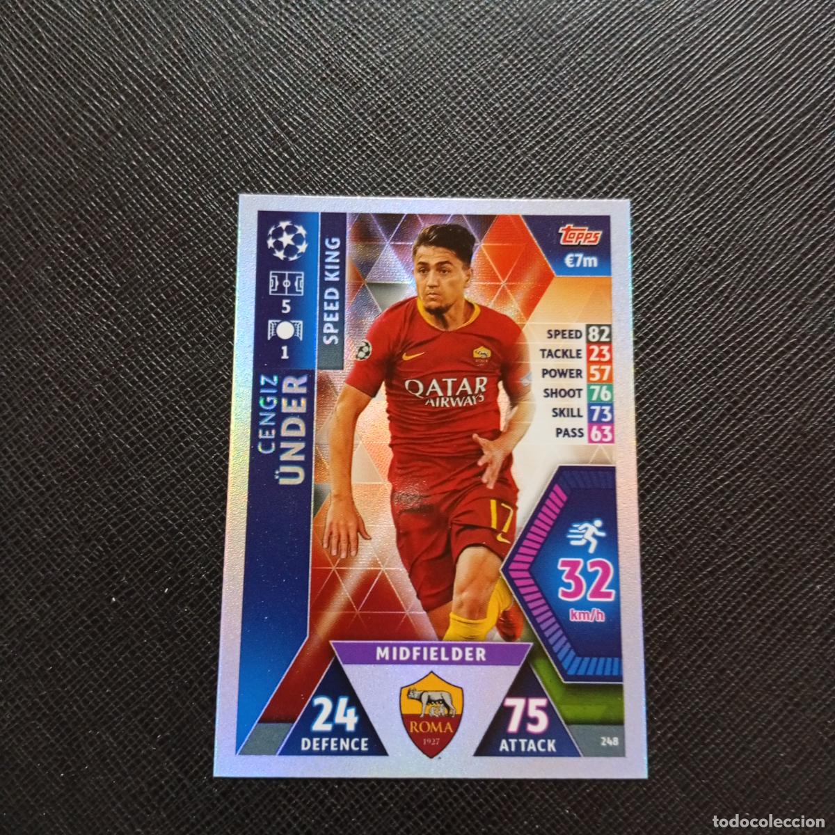Cromos de F&uacute;tbol: 248 UNDER ROMA TOPPS MATCH ATTAX 2018 2019 FUTBOL 18 19 - (MD2002-2) PG33