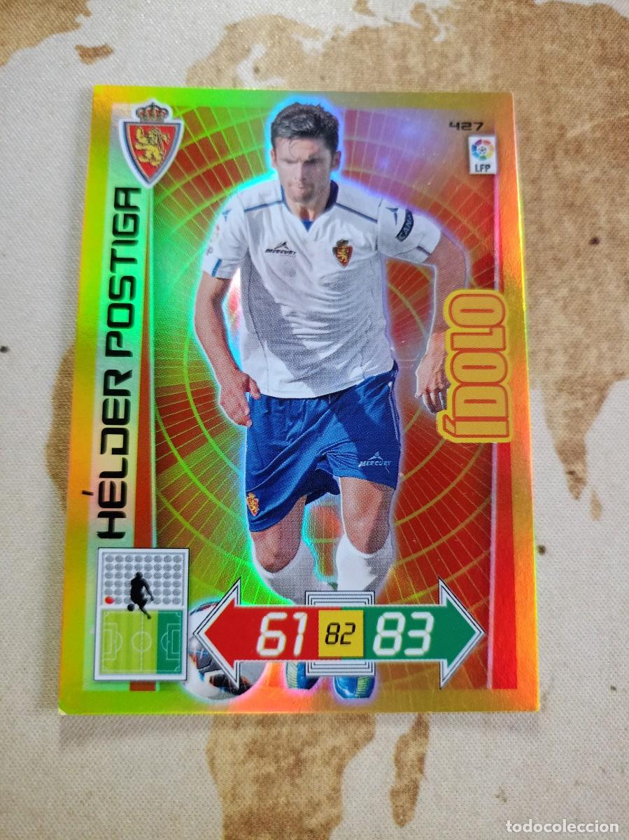 Cromos de F&uacute;tbol: # &Iacute;dolo 427 H&Eacute;LDER POSTIGA Adrenalyn 2012-13