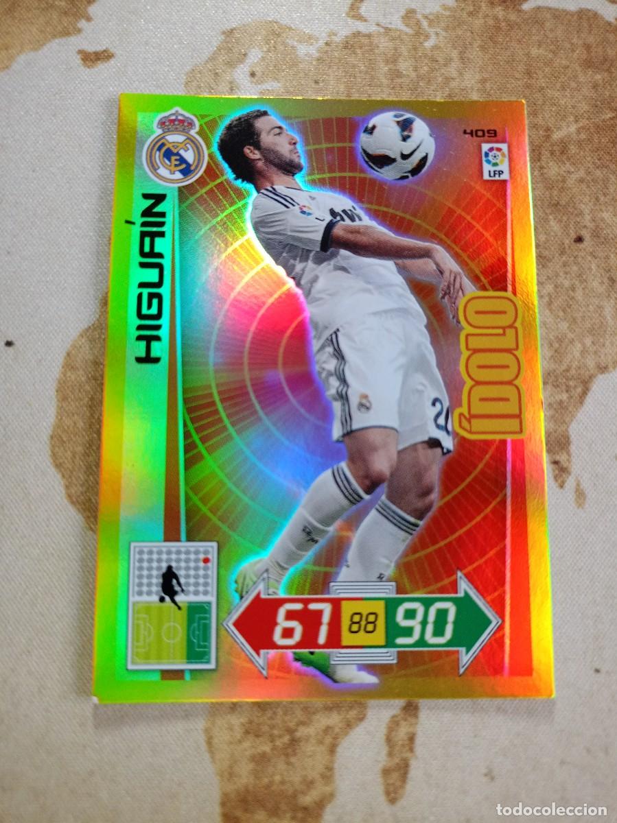 Cartes &agrave; collectionner de Football: # &Iacute;dolo 409 HIGUAIN Adrenalyn 2012-13