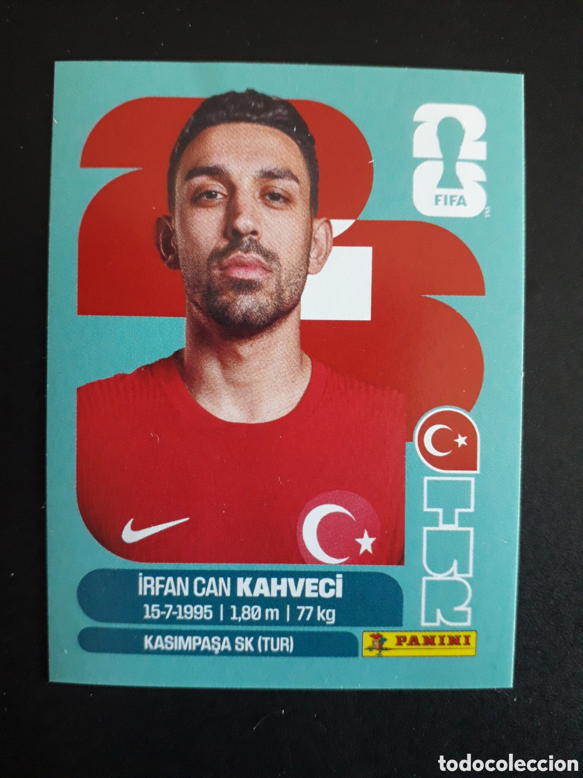 Cartes &agrave; collectionner de Football: KAHVECI TURQU&Iacute;A TUR 15 MUNDIAL F&Uacute;TBOL 2026 FIFA WORLD CUP PANINI SIN PEGAR PEDIDO M&Iacute;NIMO 3&euro;.
