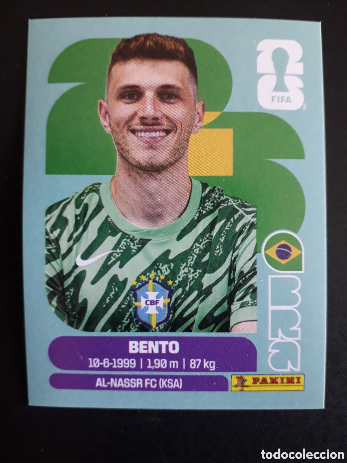 Cromos de F&uacute;tbol: BENTO BRASIL BRA 3 MUNDIAL F&Uacute;TBOL 2026 FIFA WORLD CUP PANINI SIN PEGAR PEDIDO M&Iacute;NIMO 3&euro;