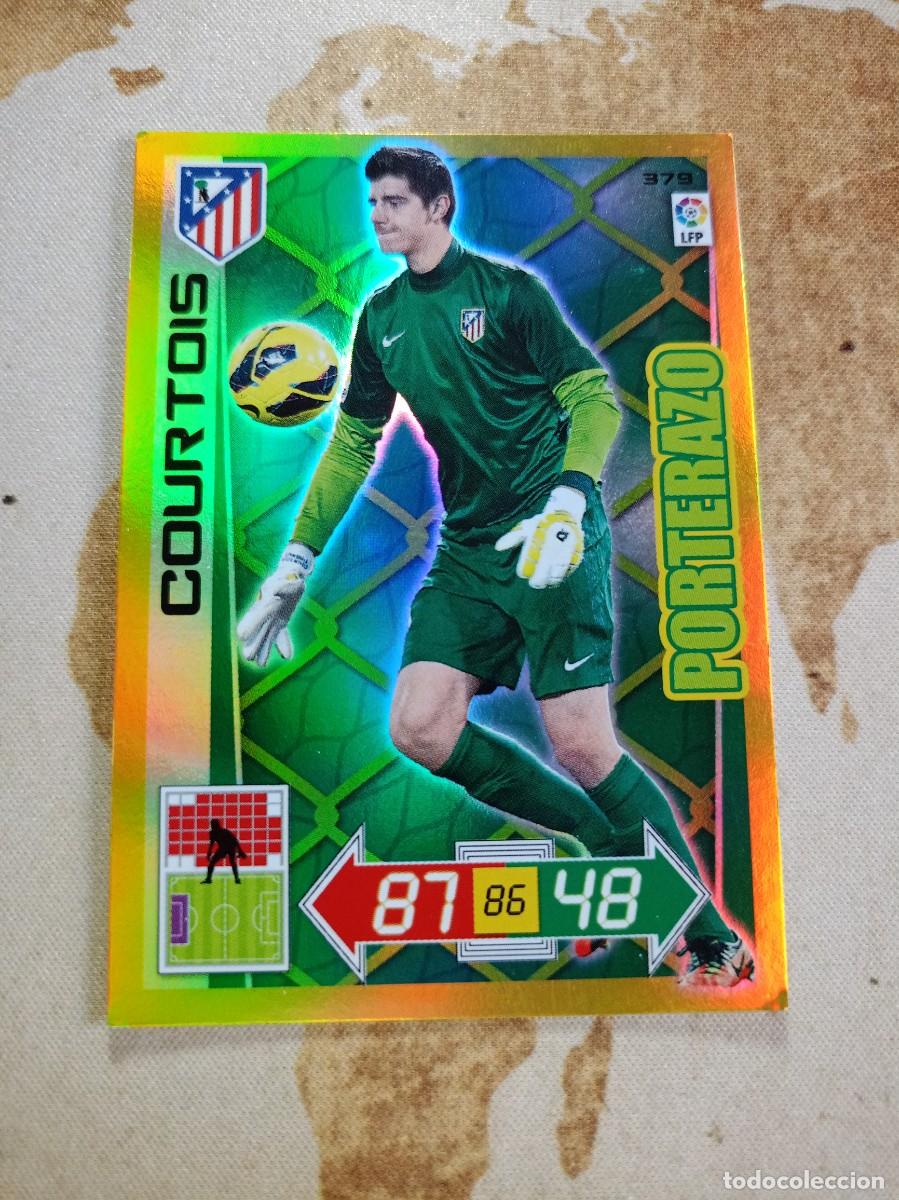 Cromos de F&uacute;tbol: # Porterazo 379 COURTOIS Adrenalyn 2012-13