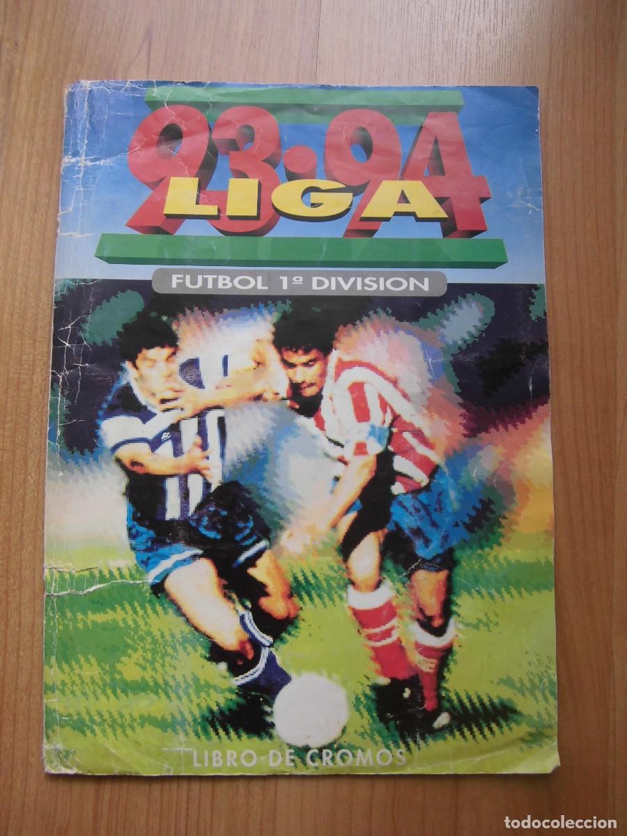 Cromos de F&uacute;tbol: PORTADA &Aacute;LBUM LIGA 93-94 CROMOS CART&Oacute;N EDICIONES ESTE