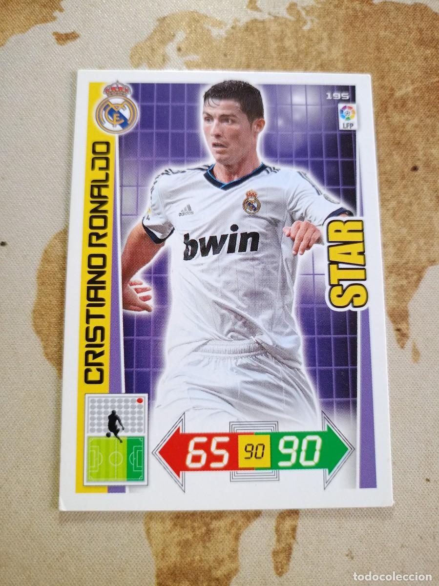 Cromos de F&uacute;tbol: # Real Madrid 195 CRISTIANO RONALDO Adrenalyn 2012-13