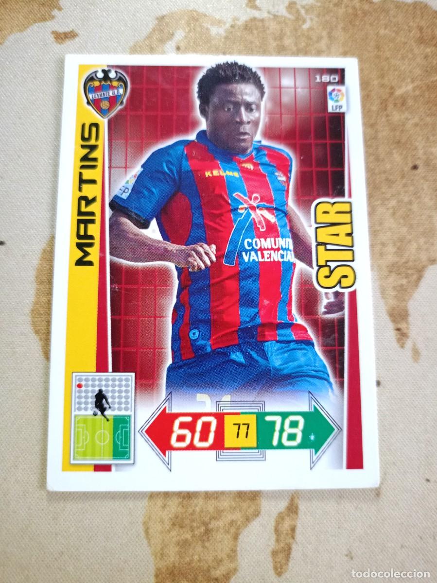 Cartes &agrave; collectionner de Football: # Levante 180 MARTINS Adrenalyn 2012-13