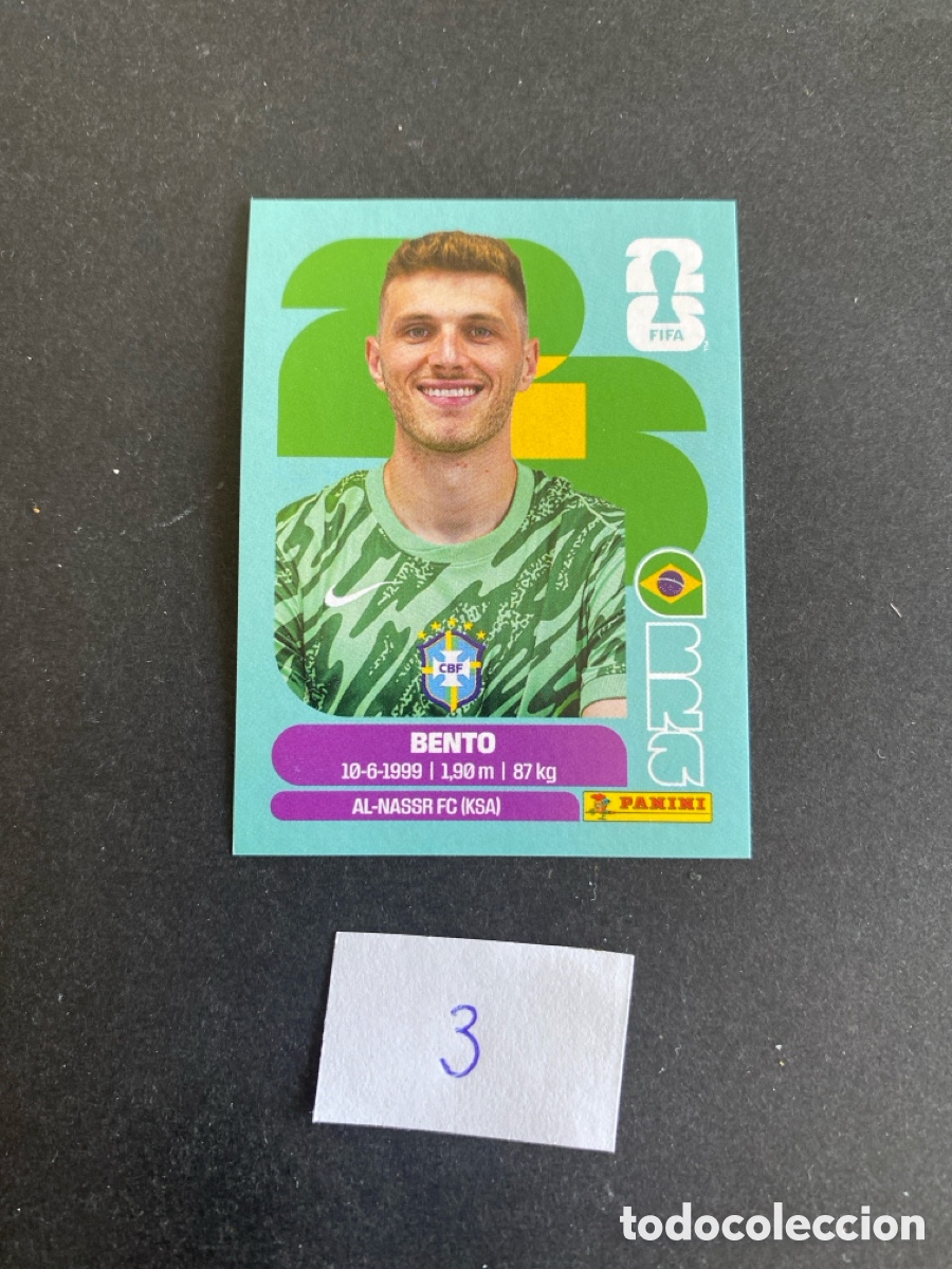 Cartes &agrave; collectionner de Football: Cromo Brasil Mundial 26 N* 3 nuevo