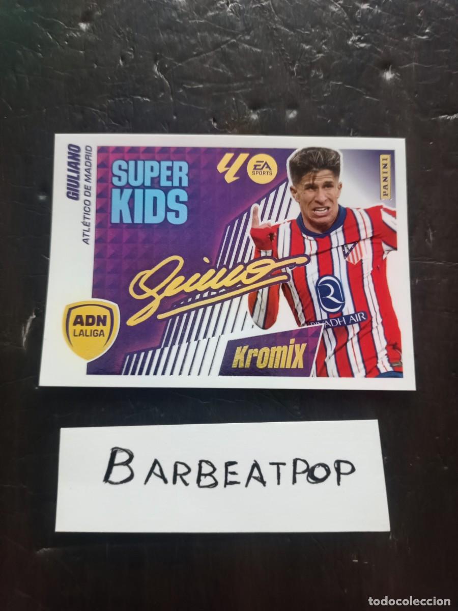 Cartes &agrave; collectionner de Football: CROMO LIGA ESTE PANINI 2025 2026 SUPER KIDS FIRMA GUILIANO AT DE MADRID