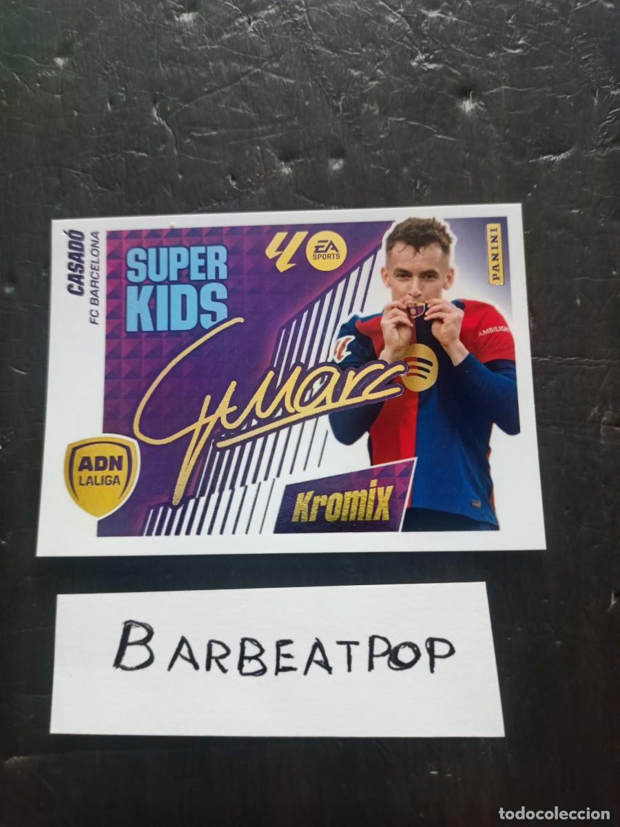Cartes &agrave; collectionner de Football: CROMO LIGA ESTE PANINI 2025 2026 SUPER KIDS FIRMA CASADO BARCELONA