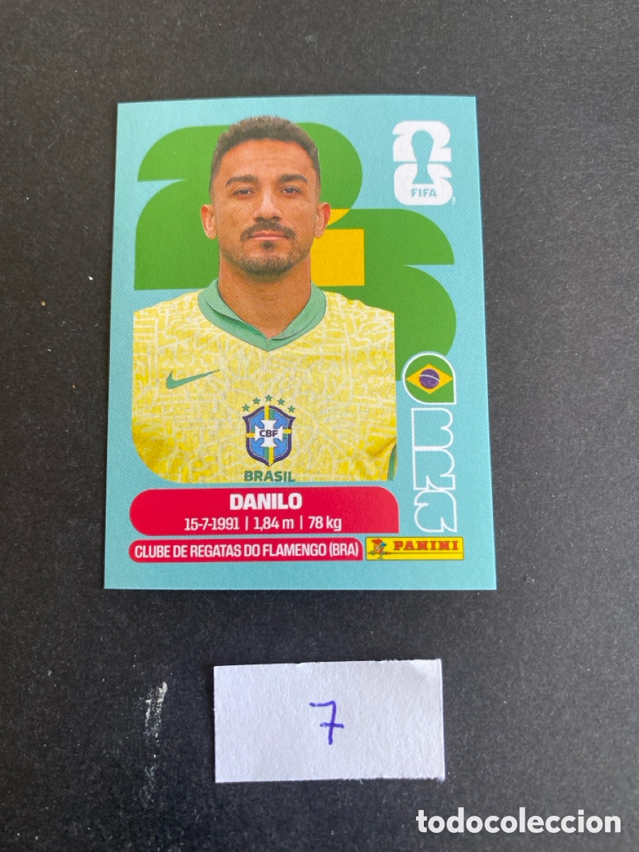 Cromos de Futebol: Cromo Brasil Mundial 26 N* 7