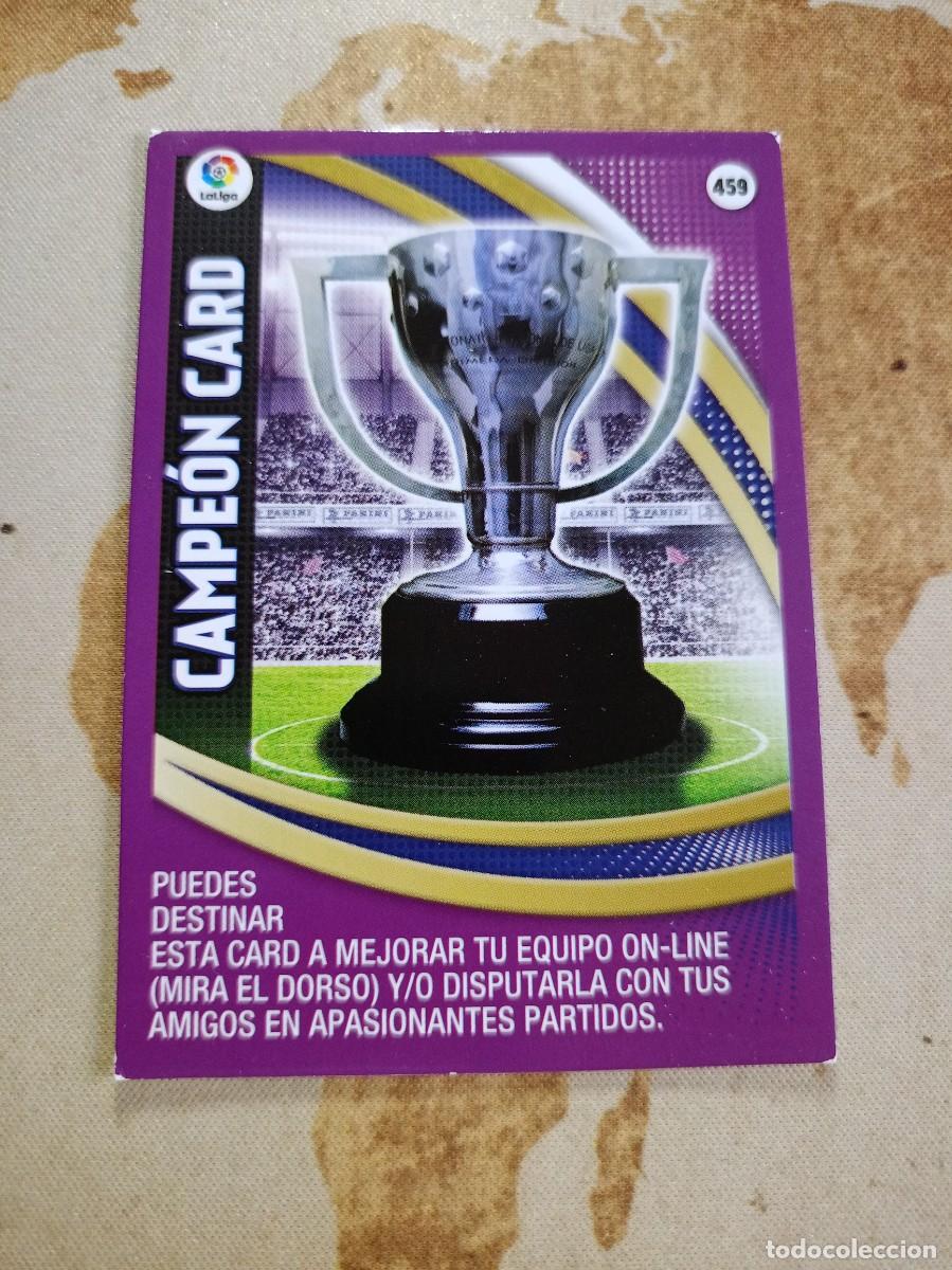 Football Stickers: # CAMPE&Oacute;N CARD 459 Adrenalyn 2015-16