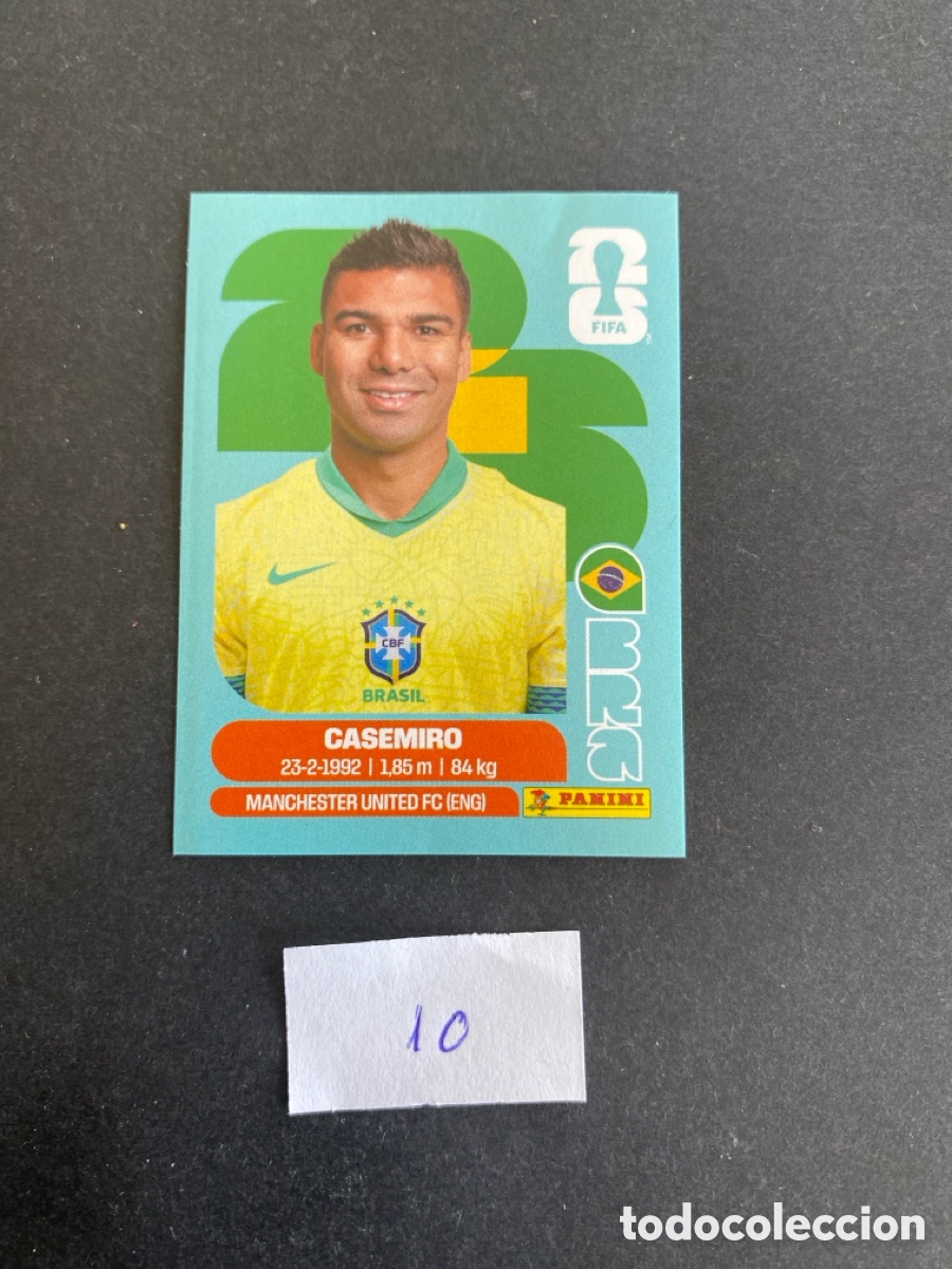 Football Stickers: Cromo Brasil Mundial 26 N* 10