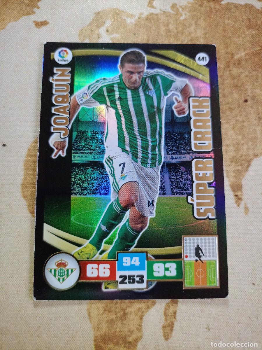 Football Stickers: # S&uacute;per Crack 441 JOAQU&Iacute;N Adrenalyn 2015-16