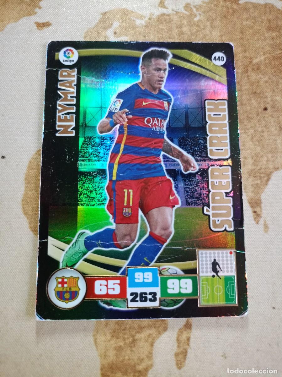 Football Stickers: # S&uacute;per Crack 440 NEYMAR Adrenalyn 2015-16